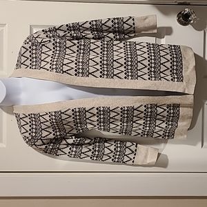 LOFT, open front cardigan.  Size M